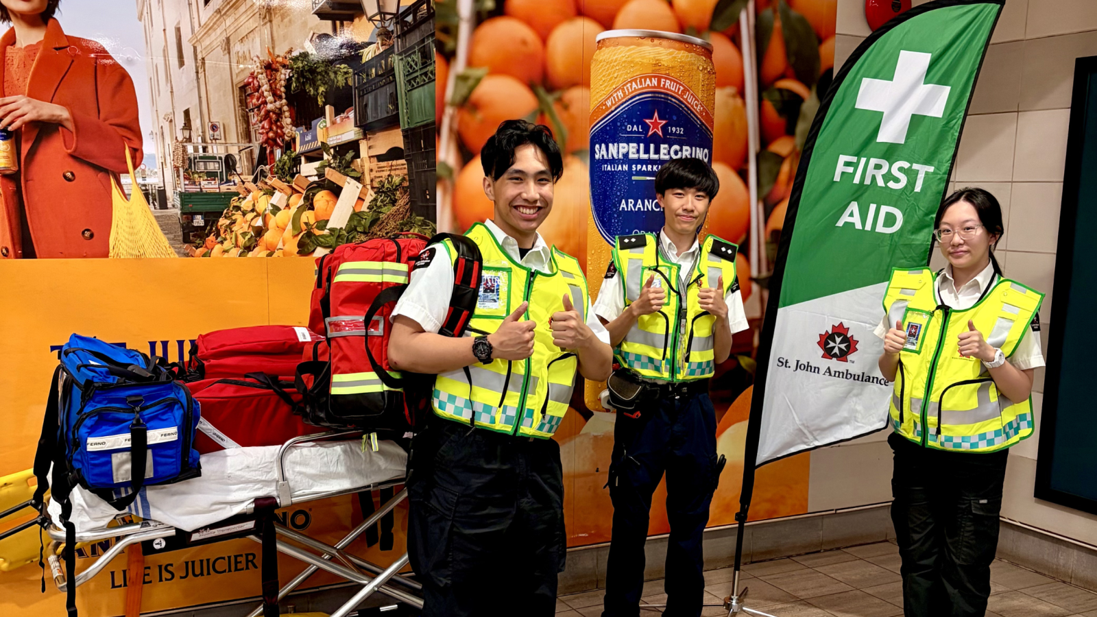 FIFA youth volunteers on transit 2026